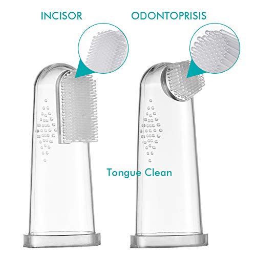 image for TRIEDTRUE Baby Finger Toothbrush(2 Pack) by CuteBaby, Toddler Infant S