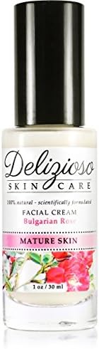 Delizioso Skincare Bulgarian Rose Facial Cream 1oz