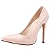 Zbeibei Women's PU Faux Leather High Heels Corset Style Pumps Court Work Women Shoes