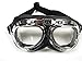 Oumers Vintage Motorcycle Goggles, Anti-UV Adjustable Motorcycle Glasses Motocross Scooter Goggles Cool Bicycle Snowboard Windproof Glasses Christmas Halloween Costumes for Kids, Men and Women
