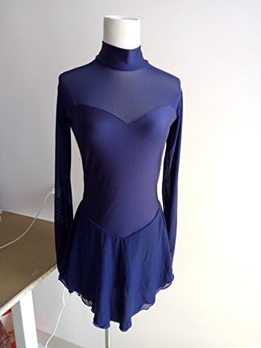 Fashion Custom Figure Skating Dresses Girls Ice Skating Competition Dresses With Crystals A2270