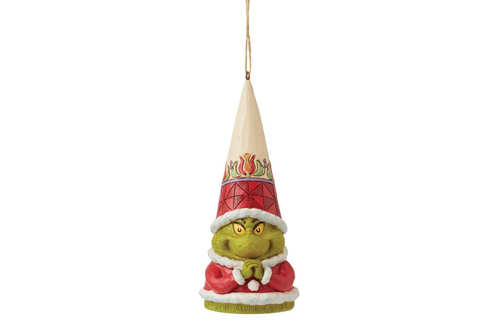 Jim Shore Grinch With Hands Clenched Ho Hanging Ornament