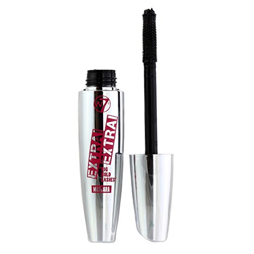 W7 Extra Extra Big Bold Lashes Mascara - Blackest Black 15ml