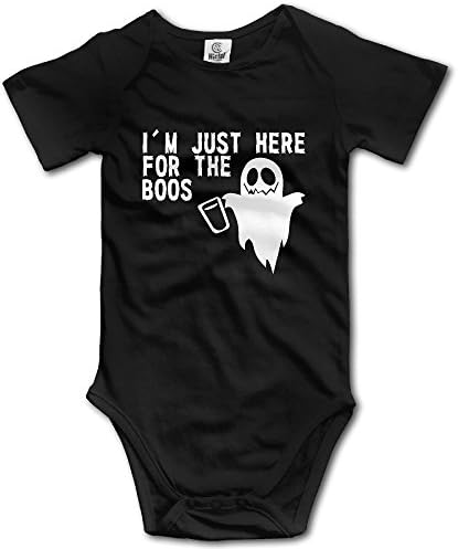 Baby Halloween I'm Just Here For The Boos Onesie Bodysuit Outfits
