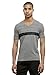 Kenneth Cole REACTION Men's Fab Blkd V Neck, Flannel Heather, Medium