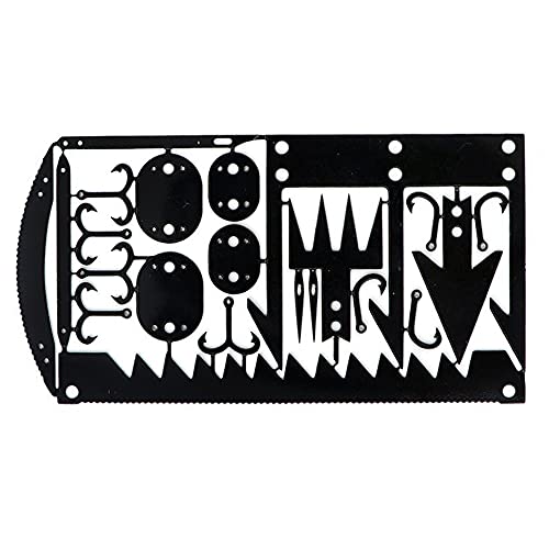 Survival MultiTool Card Sized, Bug Out Bag CampingTool, Best Multitool