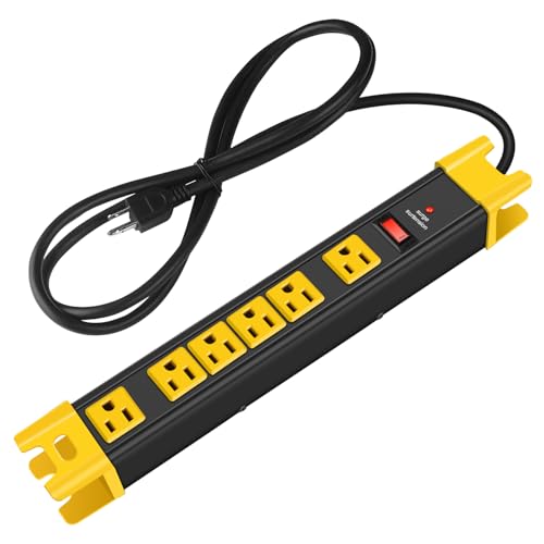CCCEI Surge Protector Power Strip. Black