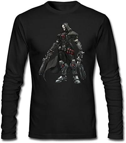 Men Overwatch Sombra ARG Reaper Character Tshirt Long Sleeve