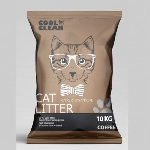 Cool Clean Clumping Cat Litter, Coffee 10Kg, Brown price in Saudi Arabia Amazon Saudi Arabia