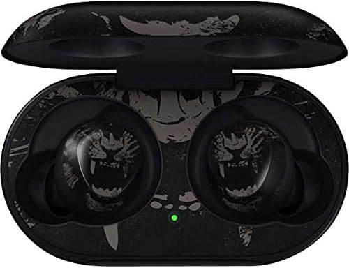 Skinit Decal Audio Skin Compatible with Galaxy Buds - Originally Designed Black Tiger Design