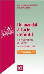 Du mandat à l'acte définitif
