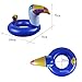 WISHTIME Toucan Bird Swim Pool Ring Lovely Toucan Bird Swimming Ring for Kids Boys Girls Summer Outdoor Inner Tube Swimming Toy