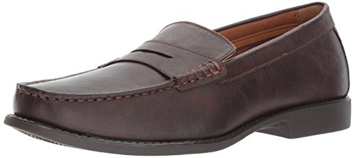 IZOD Men's Edmund Loafer, Brown, 8 Medium US