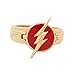 Xcoser The Flash Rings Exquisite Alloy Rings The Flash Cosplay Accessory Logo