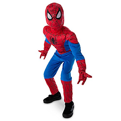 DISNEY STORE MARVEL ULTIMATE SPIDER-MAN LIGHT-UP COSTUME ~ 2016