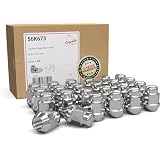 24 Pc Dodge Universal Acorn Lug Nut 1/2-20 Black 1.8 Fit Dakota/Durango/ Viper
