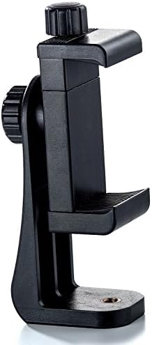 Universal Cell Phone Tripod Mount/Vertical Bracket Holder Adapter Clamp for iPhone/Samsung Galaxy/Nexus Use on 1/4 Tripod, Monopod, Selfie Stick, and More