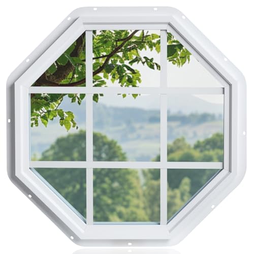 Octagon Window with Grill