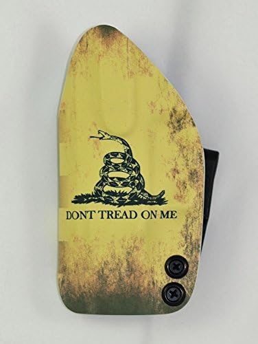 InvisiHolsters Kydex IWB Holster - U.S. Flag / Don't Tread on Me - fits Taurus PT 111/140 G2, Tuckable