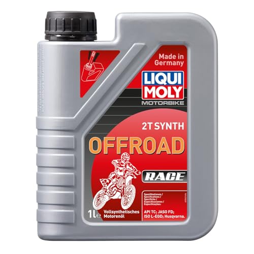 Liqui Moly Motorbike 2T Synth Offroad Race | 1 L | Motorcycle 2-Stroke Oil | Item No.: 3063
