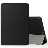 MoKo ASUS Transformer Book T101HA Case, Ultra Compact Protection Slim Lightweight Smart Shell Stand Cover Case for 10.1 inch ASUS Transformer Book T101HA 2016 Release Tablet, Black