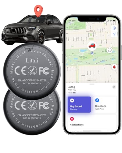 GPS Tracker for Vehicles,2 Year Battery Life,GPS Tracker,2pcs Black Hidden Magnetic case,Trackers