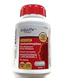 Equate Acetaminophen Extra Strength Pain Reliever/fever Reducer - 500 Mg, 225 Caplets