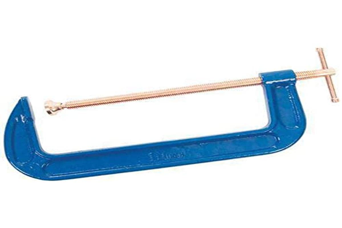 Silverline VC23 G-Clamp ,Blue,75 mm