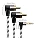 3.5mm to RCA Cable, CableCreation Angle RCA to 3.5mm Y Splitter Stereo Audio Cable, Gold-Plated for TV, Speakers, Home Theater, HDTV, 5FT/1.5M