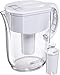 Brita Everyday Pitcher with 1 Filter, w 1 std, White primary