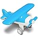 Kid-O Air Plane Early Learning Push & Pull Toy, Blue