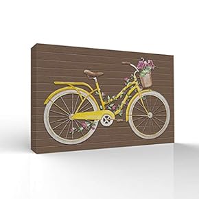 Bicycle Painting Wall Bedroom Living House