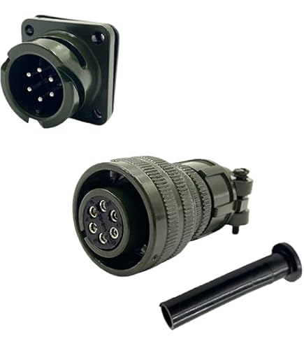 TE CONNECTIVITY Electrical Connector Cylindrical - 206434-1
