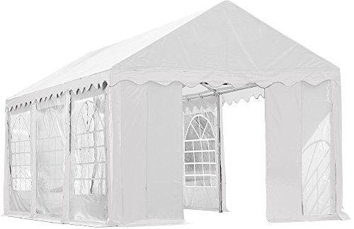 image for ShelterLogic Party Tent with Enclosure Kit, White, 10 x 20 ft.
