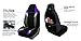FH Group Front Set Cloth Car Seat Covers for Bucket Seats,1-Piece Seat Cover, Universal Fit, Airbag Compatible, SUV, Van Seat Cover, Purple