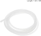 sourcing map Silicone Tubing 2mm ID x 4mm OD 1.5m Rubber Hose Air Water Pipe view 3