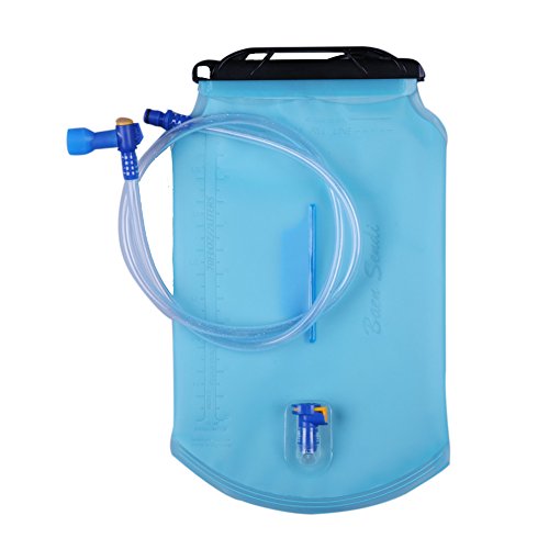 Baen Sendi Hydration Bladder 2 Liter 70oz/3 Liter 100oz - Water Storage Bladder for Hydration Pack System (Blue, 70 oz/2 liter)