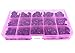 BESTCYC 75Pcs 10/12/14/16/18MM 5 Sizes in a Box Black Plastic Safety Eyes and Noses Set for Teddy Bear Doll Animal Puppet Craft