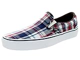 Vans Unisex Classic Slip-On Plaid Mix Sneakers
