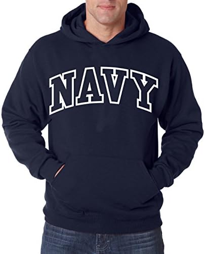 Navy Arched Hoodie (3x-large)
