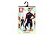 Smiffys Women's Lady Mime Artist Costume, Dress, Collar, Beret, Gloves, Tights and Make-Up, Funny Side, Serious Fun, Size 6-8, 24627