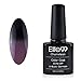 Elite99 Chameleon Temperature Color Changing Gel Nail Polish Soak Off UV LED Nail Art Lacquers 10ml Midnightblue - Plum