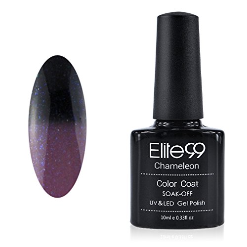 Chameleon Temperature Changing Colour Nail Lacquers Soak Off UV LED Gel Polish Midnightblue - Plum Chameleon Temperature Changing Colour Nail Lacquers Soak Off UV LED Gel Polish Midnightblue - Plum