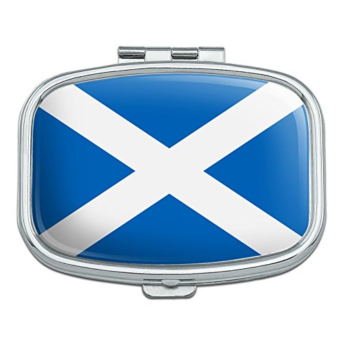 Scotland Scottish Country Flag Rectangle Pill Case Trinket Gift Box