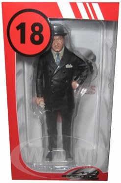 Ettore Bugatti Figurine Position 2 With Hat On The Head for 1/18 by Lemans Miniatures