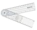 Prestige Medical Goniometer 360 Degree, 0.70 Ounce