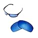 Walleva Replacement Lenses for Bolle Anaconda Sunglasses - Multiple Options Available (Ice Blue - Polarized)