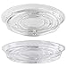 UltraOutlet 20 Pack 6 Inches Clear Plastic Plant Saucer Drip Trays Small Plant Plate Dish for Indoor Flower Pots and Planters, Bulkthumb 3