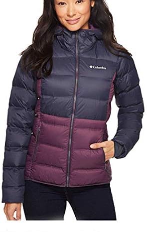 columbia sunrise peak down hooded jacket