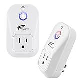 Smart Plug, Hausbell 701UⅡ Wi-Fi Plug Control your Devices from Anywhere, No Hub Required, Works with Amazon Alexa, UL Listed for Android IOS with Timing Function (2 packs)
